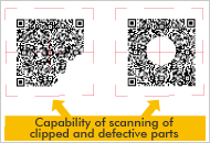 Superior scanning performance Superior scanning performance